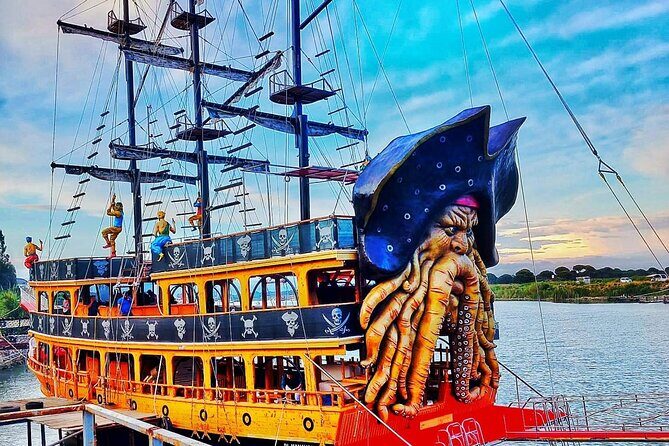 Lower Düden Waterfall Boat Cruise Tour With Lunch and Drinks - Key Points