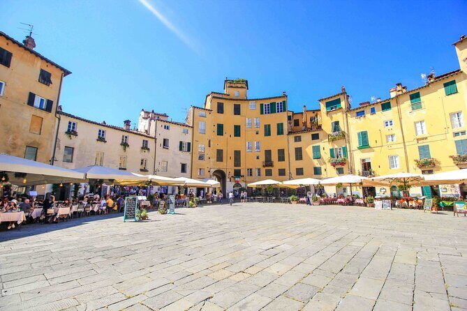Lucca tour and Pisa Tower + WineTasting by van from Livorno Port - First Stop: Lucca