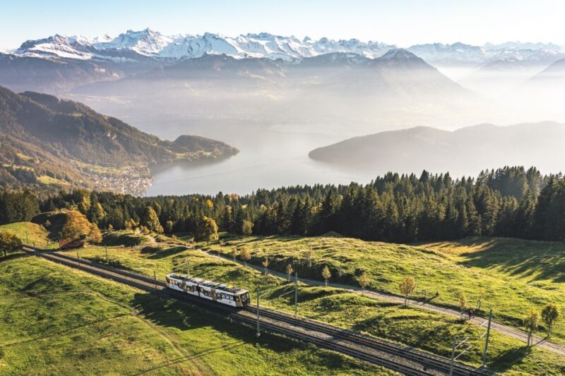 Lucerne: Boat Trip, Mount Rigi Train, & Mineral Baths Ticket - The Scenic Journey: Lake Cruise, Mountain, and Spa