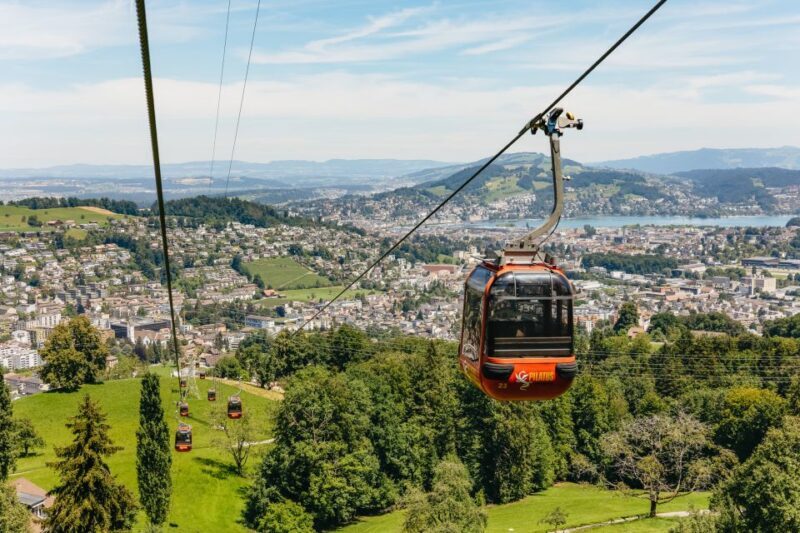 Lucerne: Mt. Pilatus Cable Car, Cogwheel Train & Lake Cruise - FAQs