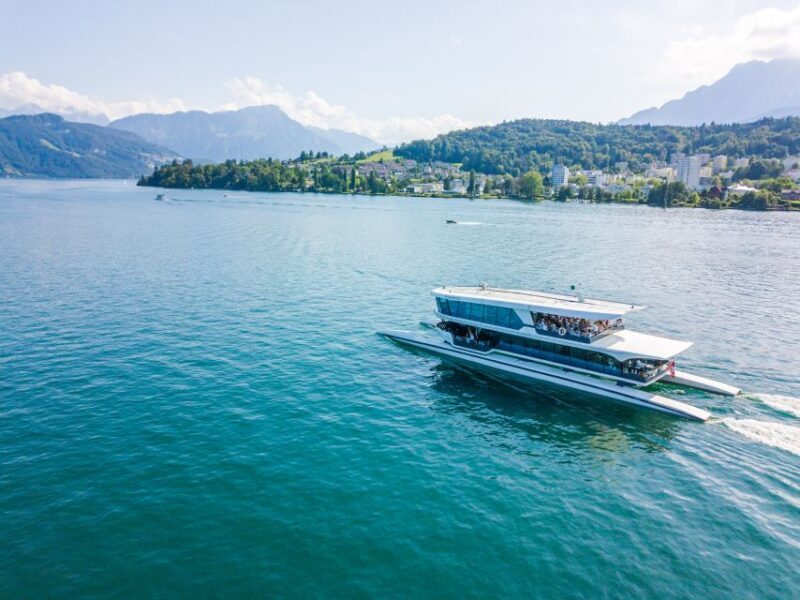 Lucerne: Round-Trip Catamaran Cruise on Lake Lucerne - What You Can Expect from the Lake Lucerne Catamaran Cruise