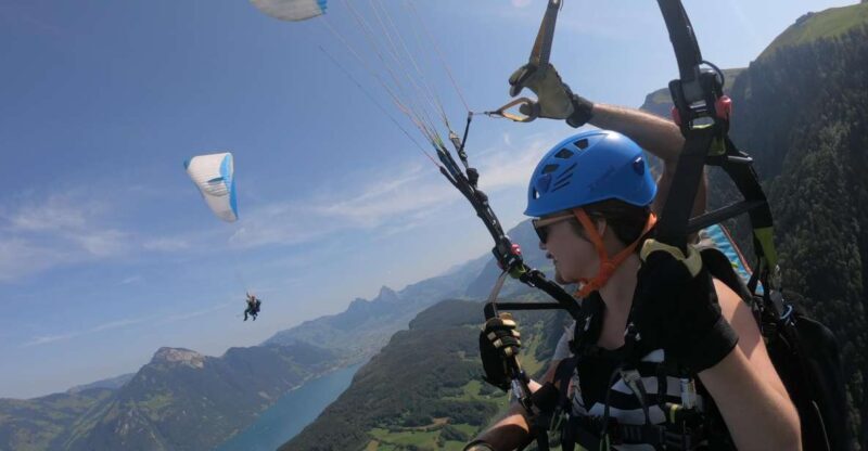 Lucerne: Tandem-Paragliding Flight - Key Points