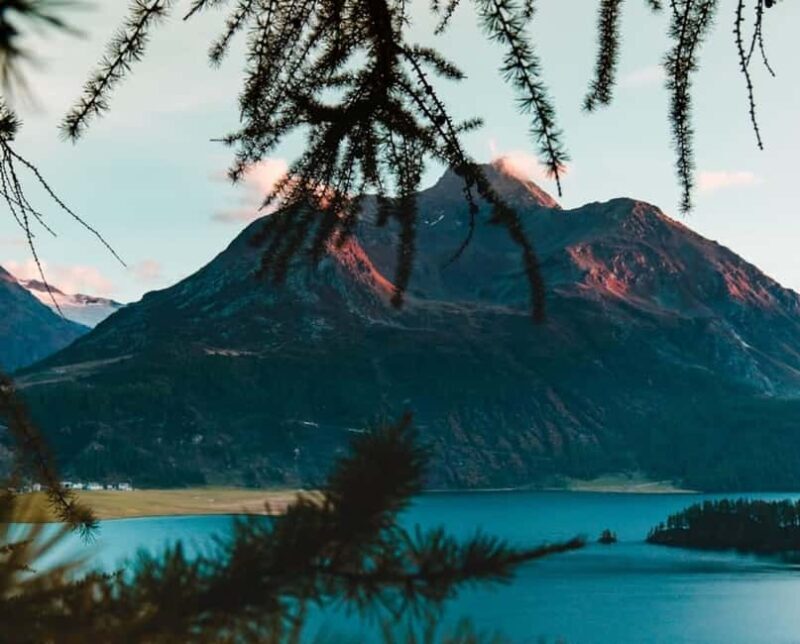 Lucerne to St. Moritz: Private Day Tour or Transfer - Lake Silvaplana and St. Moritz: The Alps at Their Best