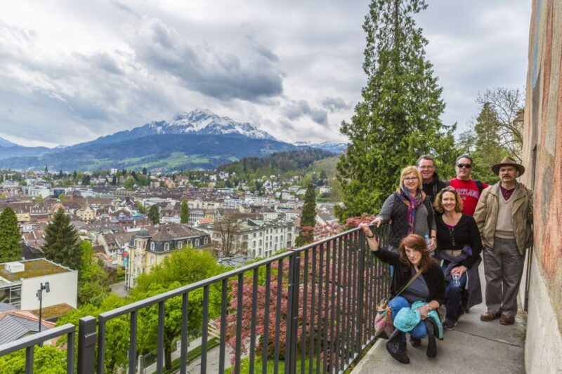 Lucerne: Walking and Boat Tour with Cheese & Wine Tasting - In The Sum Up