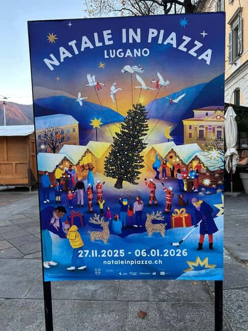 Lugano: a walking tour among the Christmas lights - Exploring the Experience