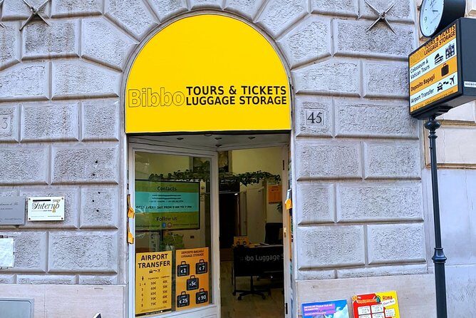 Luggage Storage in Rome City Center - FAQ