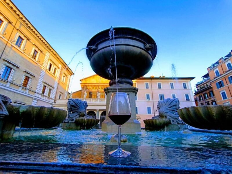 Lunch Food Tasting with Wine Pairing Experience Trastevere - Key Points