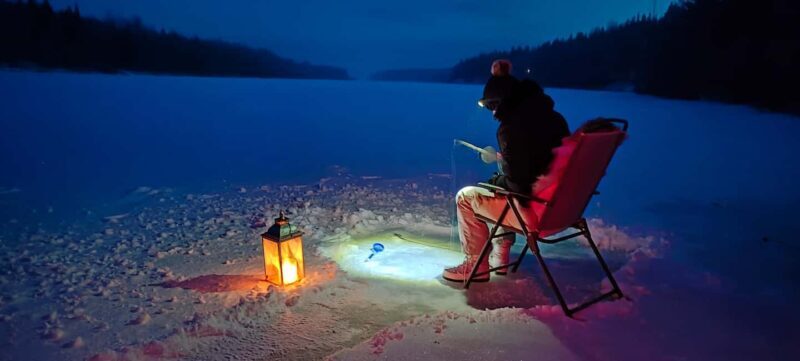 Luosto: Private Ice Fishing Tour on the frozen river - What You Can Expect from the Tour