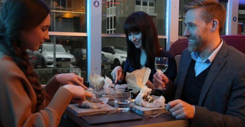 Luxembourg: Gourmet Food Dinner in a Vintage Bus - The Experience Atmosphere