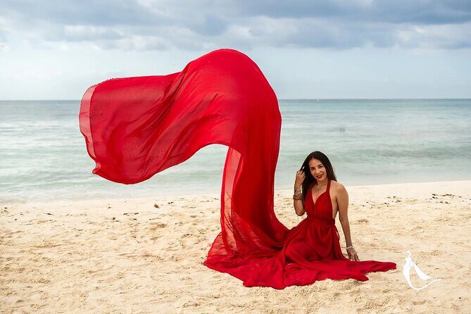 Luxurious Flying Dress Photoshoot in Riviera Maya - Who Would Love This Experience?