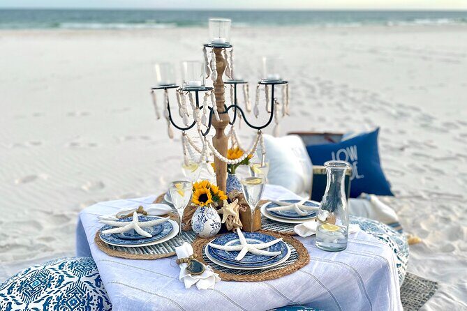 Luxury Beach Picnic on the Gulf - What We Love About the Picnic