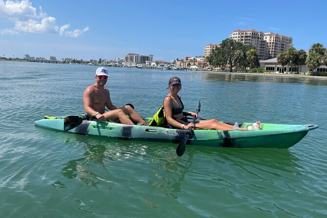 Luxury Kayak Tour To An Island Off Clearwater Beach! - (Tandem) - Key Points