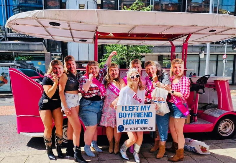 Luxury Pink Hen Party Bike Tour of Belfast - FAQ