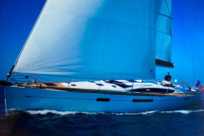 Luxury Sailboat 50 feet in Private for up to 9 People 4 hrs - Food, Drinks, and Vibe