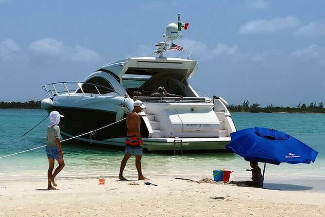 Luxury Sunseeker 50 - 6 hs Cancun - Isla Mujeres (MagicSea-SS) - Key Points