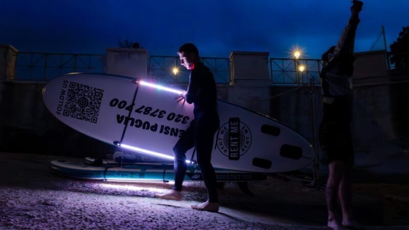 LUZ Sunset in SUP with Aperitif and light show - A Closer Look at the Experience