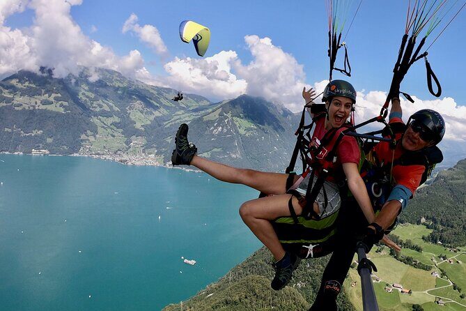 Luzern / Lucerne Professional Paragliding Tandem Flights - Key Points