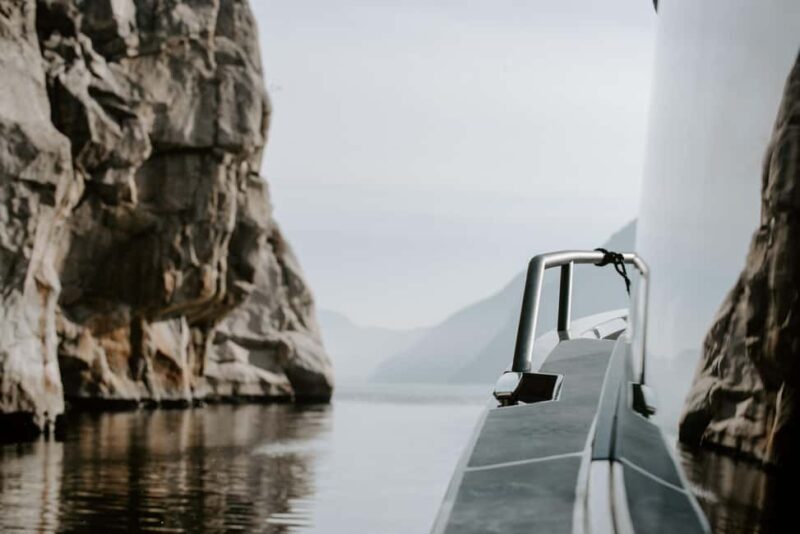 Lysefjord (Stavanger): Boattrip to Preikestolen from Forsand - Practical Details and Considerations