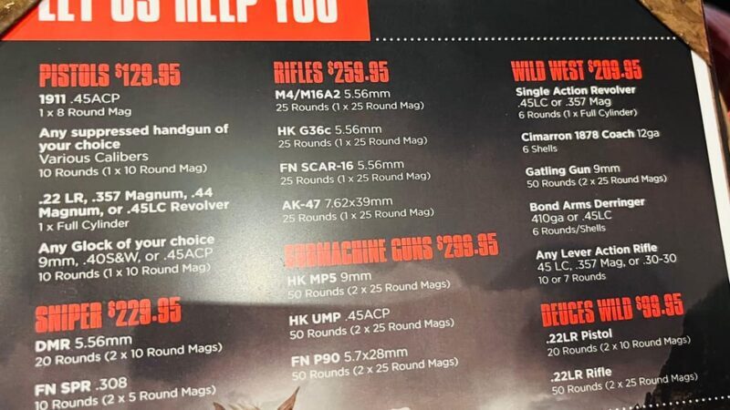 Machine Gun Shooting! - The Sum Up