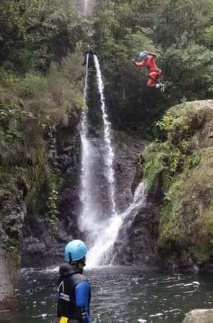 Madeira: Canyoning Adventure Level 1 - The Scenic Stop at Funchal Ecological Park