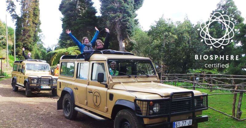 Madeira East or West Private Half-Day Tour by Open-Top Jeep - What’s Not Included