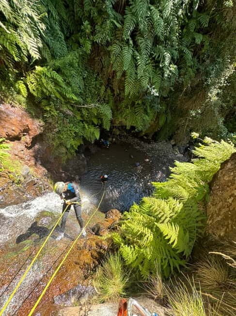 Madeira Short Canyoning For Beginners Rochão Level 1 - Key Points