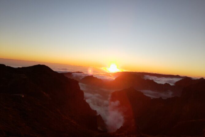 Madeira Sunset in Pico do Arieiro - The Logistics & Group Size