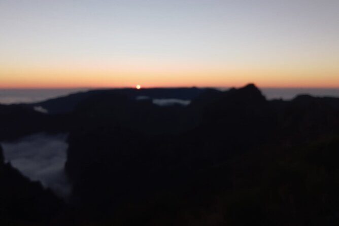 Madeira Sunset in Pico do Arieiro - Weather and Flexibility