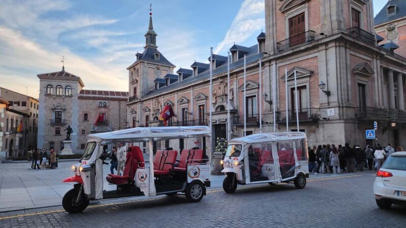 Madrid by Eco Tuk: Private tour, choose your duration! - FAQ