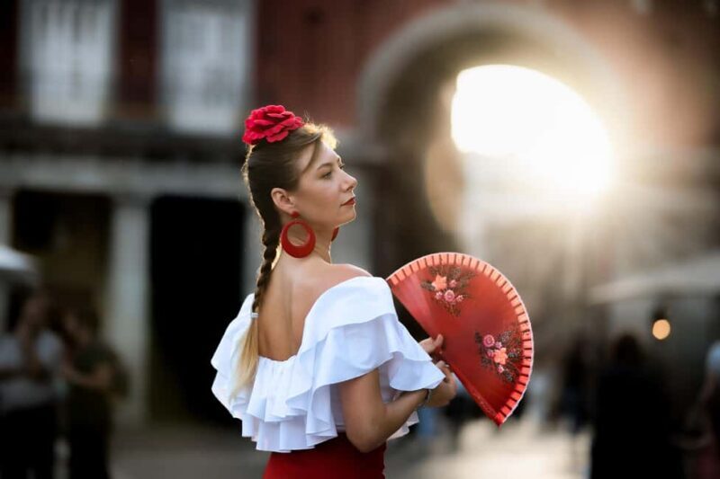 Madrid: Flamenca Photoshoot with Dress and Props - What To Expect from the Flamenca Photoshoot Experience