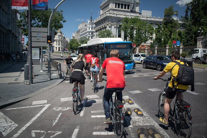 Madrid: 3 hour Guided Highlights Bike Tour with Optional Tapas - The Physical Demand: Its Manageable