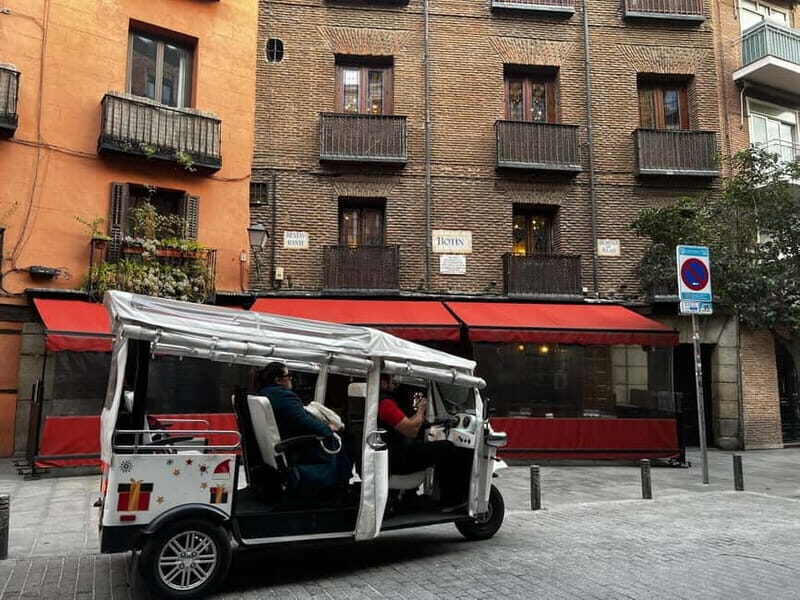 Madrid: Highlights City Tour by Electric Tuk Tuk - The Experience of Riding in a Tuk-Tuk