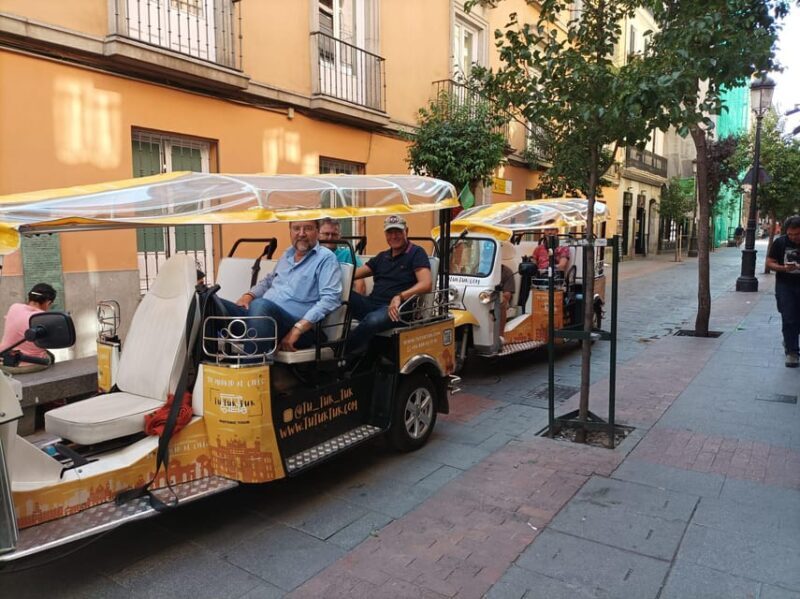 Madrid: Modern tour with Private guide in yellow tuk tuk - Testimonials and Real-World Impressions