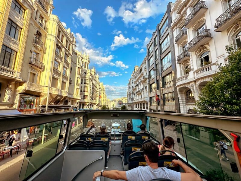 Madrid: Panoramic Open-Top Bus Day or Night Tour with Guide - What to Expect from the Madrid Bus Tour