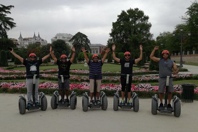 Madrid Segway Private Tour in Retiro Park - Parterre del Retiro: French-garden vibes and the Hauhuete tree