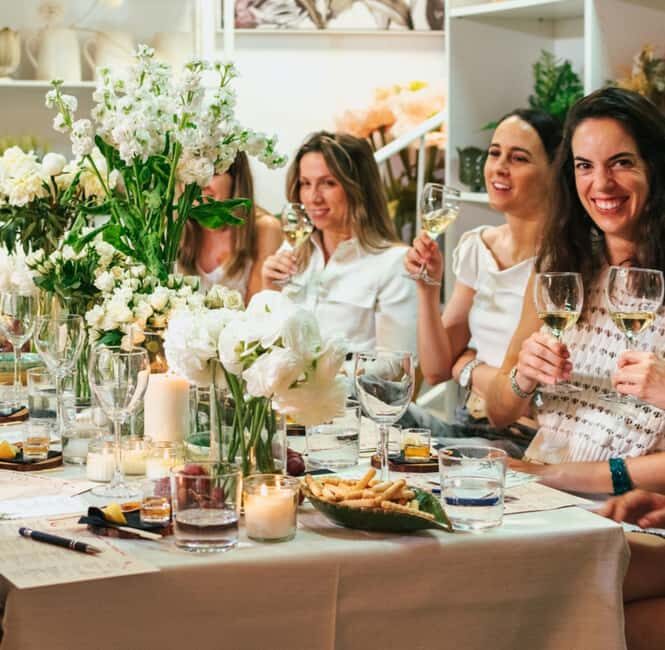 Madrid: Sensory wine tasting + floral arrangement included - The Setting: An Artistic Sanctuary