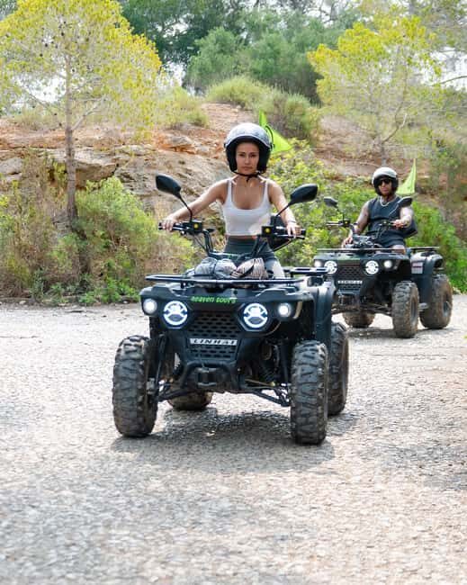 Magaluf: Quad bike tour through the mountains, visiting caves, coves, and cliffs - The Scenery and Stops