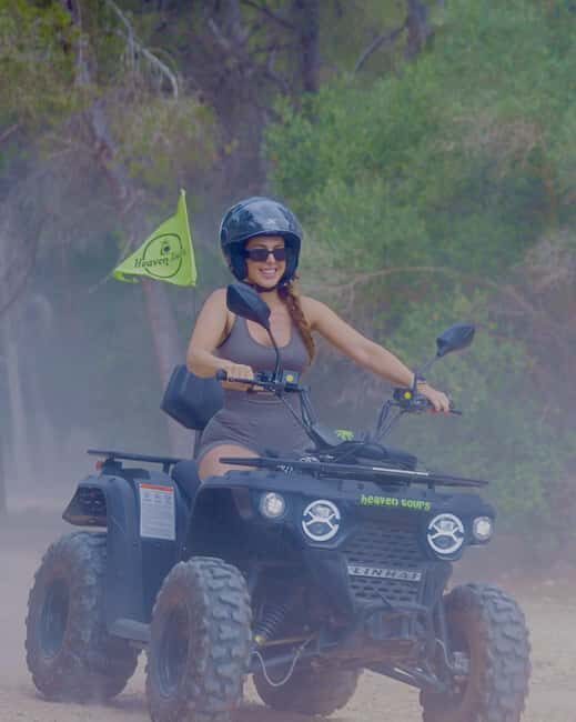 Magaluf: Quad bike tour through the mountains, visiting caves, coves, and cliffs - The Guide and Group Experience