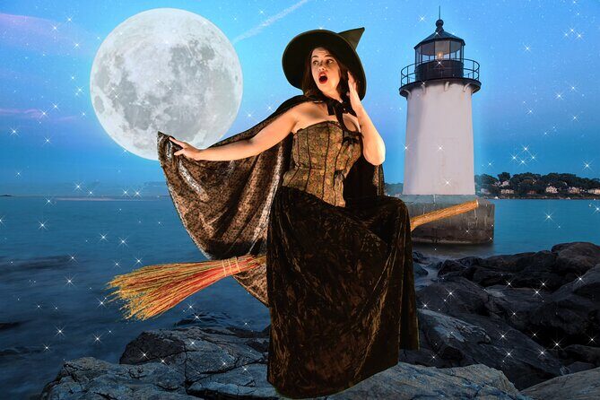 Magick Broom Costume Photography - Green Screen Technology - What to Expect During Your Salem Witch Photo Session