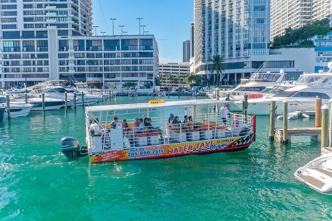 Maimi Water Taxi on Biscayne Bay to & from South Beach - Key Points