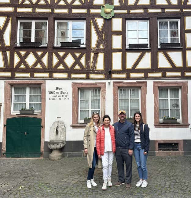 Mainz: guided evening tour of the Rhine riverbank/old town in German and English - Key Points