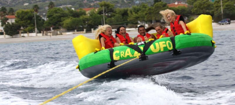 Makarska: Crazy UFO Adrenaline Ride for 6 People MPL Nautika - The Sum Up