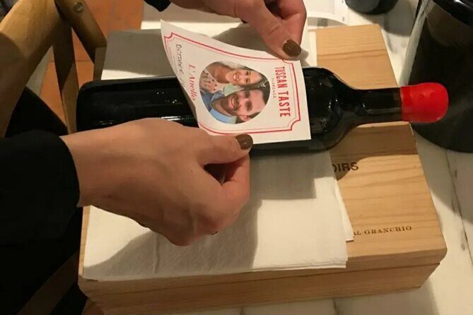 Make your bland bottle and cork Your wine in center of Florence - The Starting Point and First Impressions