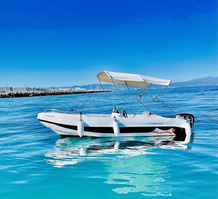 Malaga: 6-Seater Speedboat License-free Boat Rental - What’s Included and What’s Not?