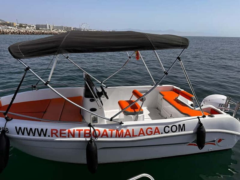 Malaga: Boat rental without license - Meeting Point and Duration