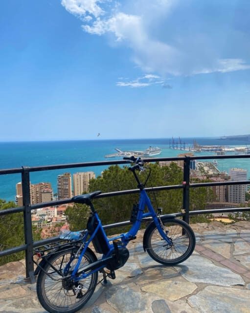 Malaga: Castle Hill and Fisherman Village E-Bike Tour - Key Points