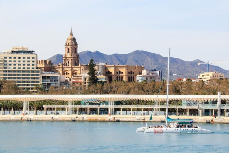 Malaga: Catamaran Sailing Cruise with Swimming & Optional DJ - Key Points
