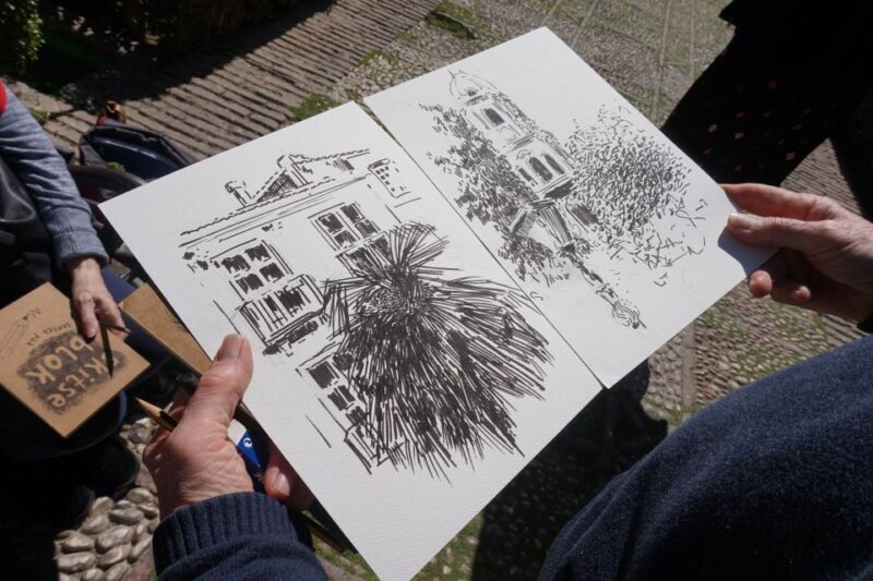 Malaga: Drawing & Painting Lesson Outdoors - FAQs