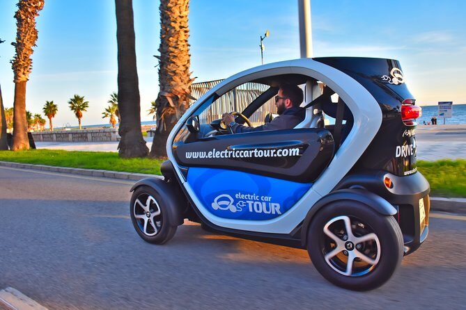 Malaga Highlights by Electric Car with Port Pick up - Key Points