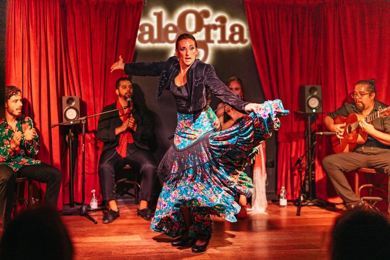 Málaga: Live Flamenco Show at Flamenco Alegría - The Dancers Up Close: Footwork, Faces, and Emotion